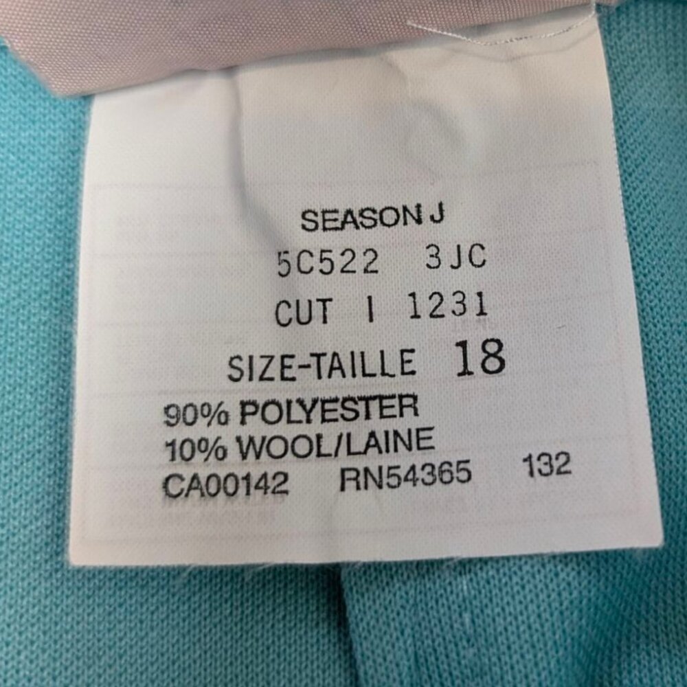 🍁TanJay Vintage Blue Belted Skirt - Picture 8 of 8